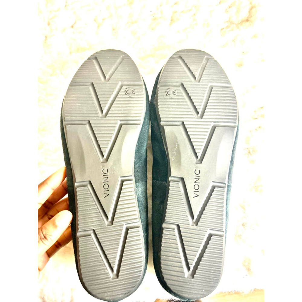 Vionic Haven Mckenzie Slipper Black Suede With Fa… - image 7